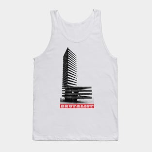 Brutalist Architecture / Brutalism / Triangular Tower Tank Top